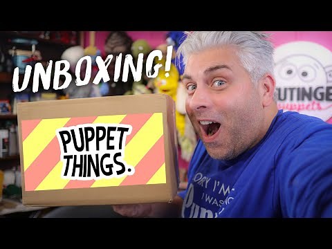 UNBOXING PUPPET THINGS! Free Puppet Eyes!