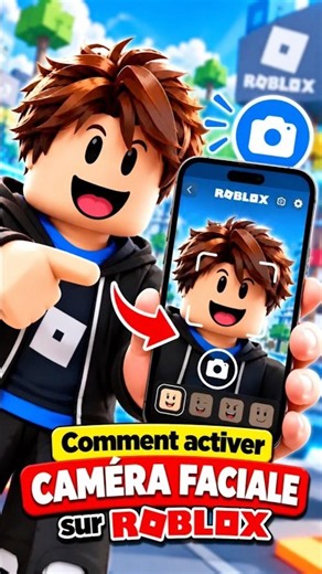 Comment activer la caméra faciale sur Roblox #shorts