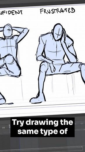 Enhancing Character Emotions: Body Language Drawing Tutorial
