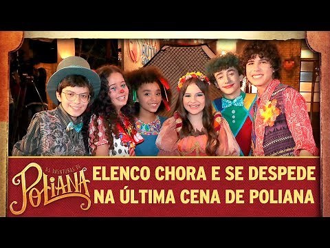 Cast cries and says goodbye in the last scene of Poliana | The Adventures of Poliana