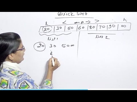 Quick Sort in Data Structure Lec-45| Hindi