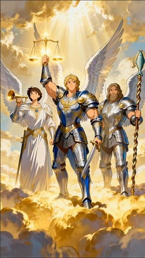 The Three Archangels — Michael, Gabriel, and Raphael