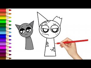 How to Draw Horror Wenda from Incredibox Sprunki | Simple & Easy for Kids