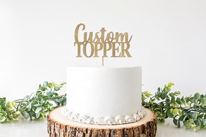 Custom Cake Topper, Name Cake Topper, Personalized Party Decorations, Customized Cake Sign, Cake Decoration, Boy Girl Theme Themed - Etsy