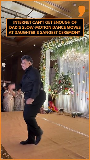 395K views · 5.5K reactions | A father became an instant internet sensation after his slow-motion dance performance at his daughter’s sangeet ceremony went viral. #viral #father #wedding (VC: WonderzWork /Instagram) | NEWS9 | Facebook