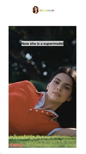 Little Kendall vs Model Kendall #shorts #trending #fashion #kendalljenner #runway #viral #fyp