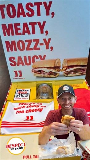 🚨 Jimmy John’s just launched two brand-new limited-time sandwiches — and they taste just like pizza on French bread! 🍕🥖🔥 Toasted Three Cheese Pizza Sandwich – mozzarella, provolone & Parmesan with marinara and Italian seasoning on toasted French bread.🥩 Toasted Sicilian Pizza Sandwich – salami, capocollo, ham, mozzarella, marinara & oregano-basil seasoning.These are the first-ever toasted pizza sandwiches at Jimmy John’s, available now for a limited time. I tried the Three Cheese today and 