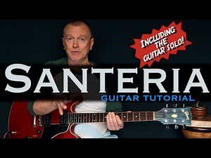 Santeria Sublime guitar lesson tutorial including guitar solo