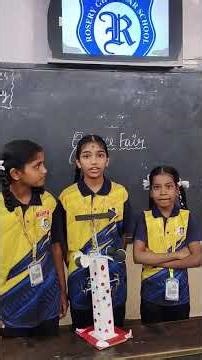 Anemometer & Hinge Joint Model | Science Fair Project | RGHS Students