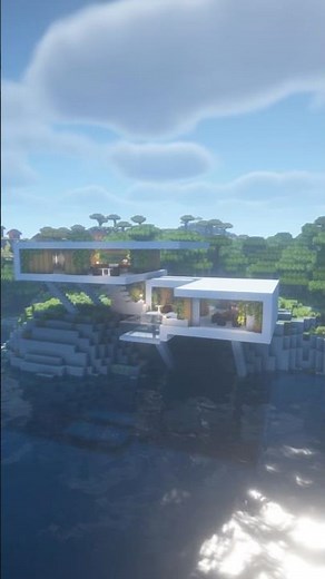 How To Build a MODERN MEGA HOUSE in Minecraft EASY!