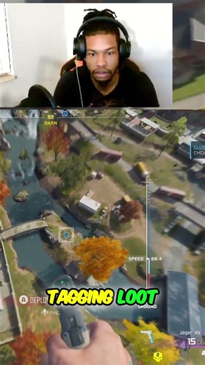 Warzone Parachute Fail: Downed Immediately! #shorts