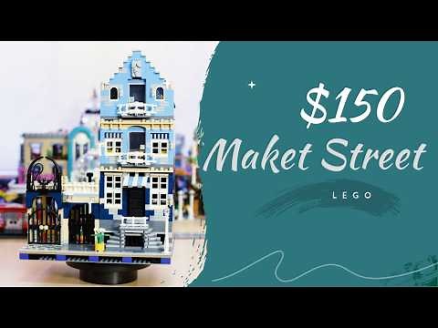Modernized Lego Market Street #10190
