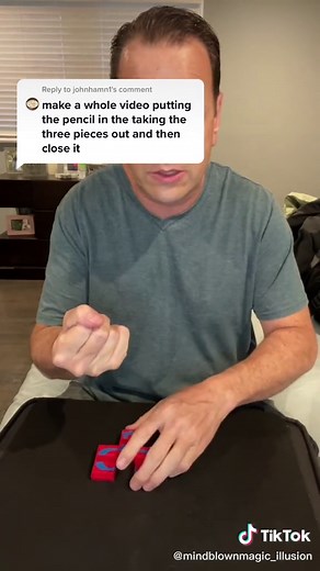 Incredible Pencil Magic Trick Response to @johnhamn1