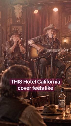 THIS Hotel California cover feels like a Western movie!