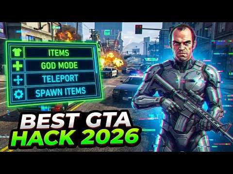 Gta 5 Mod Menu | Easy To Use | Spawn Items, Teleport, Esp | FREE & UNDETECTED 2026