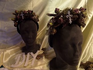 DIY: Fantasy, Fee + Elfen,Wald KOPFSCHMUCK;Haare; SELBER MACHEN, DIY kekaplauderei Anleitung