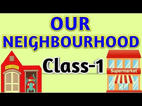 OUR NEIGHBOURHOOD|| Class 1|| EVS