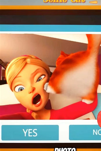 The Orange Cat's Litter Box Adventure