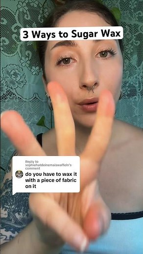 3 techniques for sugar waxing 🍯