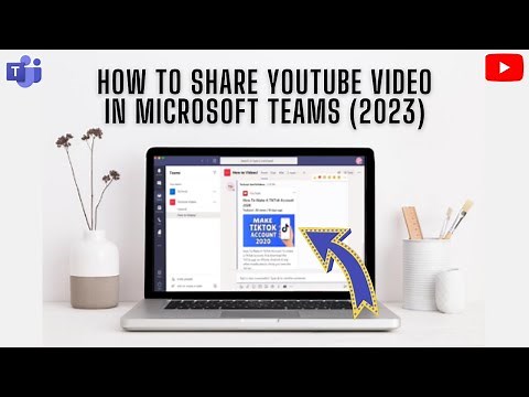 How To Share YouTube Video In Microsoft Teams ✅