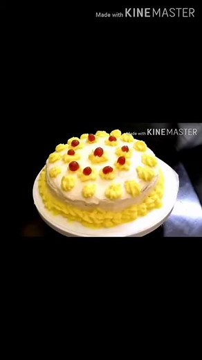 Basic Cream Cake || Easy Baking recipe ||Fun Baking | #Shorts