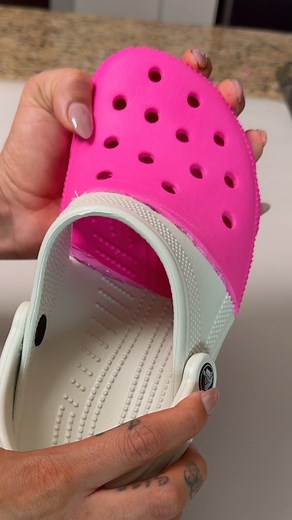 1.5M views · 3.7K reactions | Fashion designer taught me this Crocs made by me This original video was produced by Network Media, LLC and Zore & Tomek | Creative Crafting | Facebook