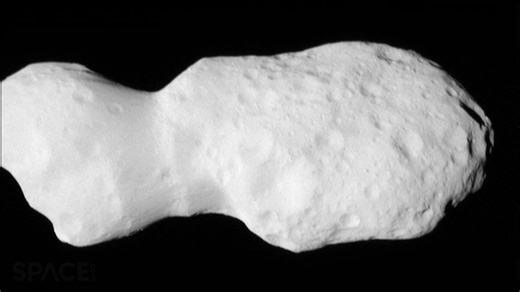 21K views · 453 reactions | NASA's Lucy spacecraft has captured the first-ever view of asteroid Donaldjohanson on April 20, 2025. "The spacecraft’s closest approach distance was 600 miles (960 km)," according to NASA. Read more https://space-com.visitlink.me/RVUMPf Credit: Space.com | imagery: NASA/Goddard/SwRI/Johns Hopkins APL| edited by Steve Spaleta | Space.com | Facebook