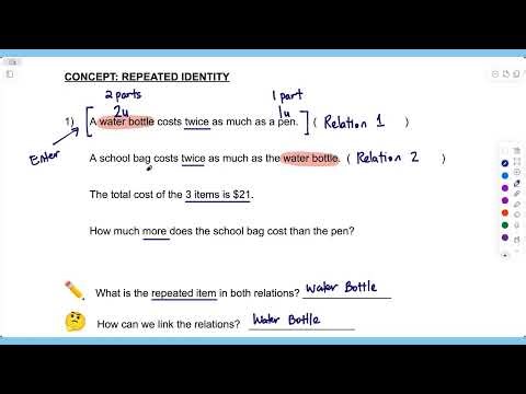 Repeated Item Model Method | Singapore PSLE Math