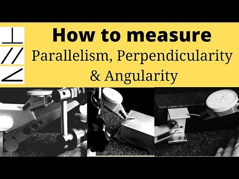 How to measure orientation tolerance | How to inspect parallelism perpendicularity and Angularity