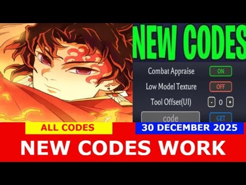 *NEW CODES* [CHRISTMAS PART 2 UPDATE] Demon Blade ROBLOX | ALL CODES | December 30, 2025