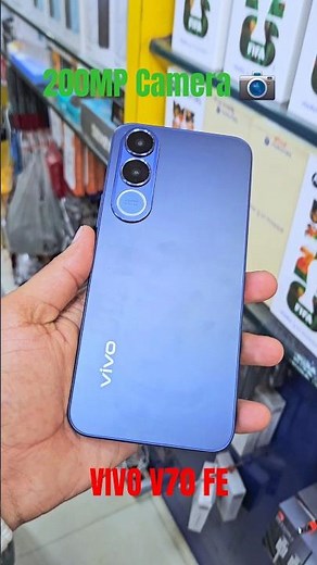 🔥 Vivo V70 FE 5G First Look 🤯 200MP Camera | 7000mAh Battery ⚡ 90W Fast Charging | Worth Buying?
