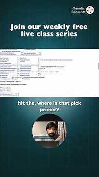 🔬 Sneak Peek: PCR Primer Design Live Class! 🧬