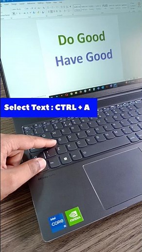 How to Underline the Text #computereducation #shortcutkeys #shorts