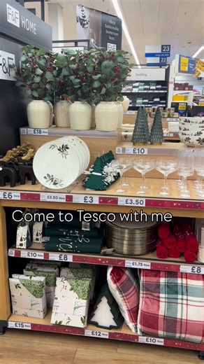 🎅🏻 Christmas Has Officially Landed at Tesco! 🎄 Who else gets way too excited walking down the festive aisles?! 😍✨ From twinkly lights to cosy decor finds — Tesco is bringing the Christmas inspo this year! Get ready for all the festive feels, neutral tones, and a few sparkly surprises 🎁🌟 #TescoChristmas #ChristmasDecor #TescoFinds #FestiveVibes #ChristmasInspo #ChristmasAtTesco #HomeDecorFinds #FestiveShopping #ChristmasAesthetic #BohoChristmas #HolidayHome #FestiveHome #ChristmasVibes #Hom