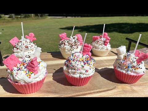 How to make Cupcake Candles