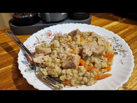Самая вкусная Перловка которую я ел Перловка с мясом в Мультиварке