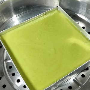 Pandan Custard Rice Cake | Kitchen Time with Anna