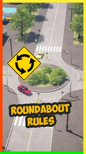 How to use a roundabout correctly #driving #safety #rules