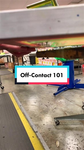 Off-Contact Techniques for Screen Printing