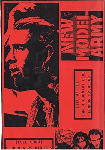 New Model Army - Live at the Town & Countryclub 22.2.1989