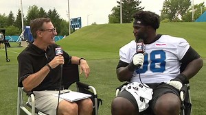 Lions Training Camp - D.J. Reader 1-on-1 Interview