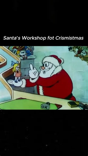ZisaniFy on Instagram: "“Santa’s Workshop” (1932) is a beloved Disney Silly Symphonies short that captures the magic, warmth, and joyful chaos of Christmas at the North Pole. 🎄🎬 The cartoon follows Santa Claus and his busy elves as they prepare for Christmas Eve — reading children’s letters, checking the naughty-or-nice list, building toys like rocking horses, dolls, and toy airplanes, and carefully loading everything into Santa’s sleigh. One of the most memorable sequences features the finish