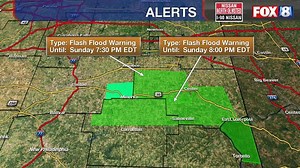 1.1K views · 17 reactions | Here's your Sunday evening forecast with Jenn Harcher, Meteorologist... | FOX 8 Cleveland Weather | Facebook