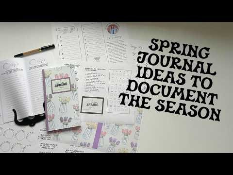 Spring Journal Ideas to Document the Season | Creative Faith & Co.