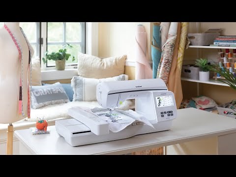 New from Brother, the Innov-is NQ1700E embroidery only machine