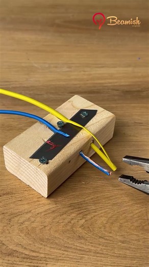 Beamish on Instagram: "Homemade wire stripping tool! #homemade #tool #wire"