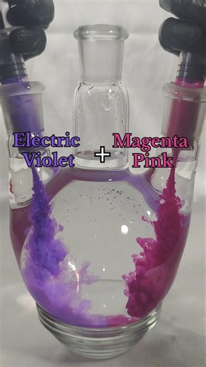 Electric Violet + Pink = SOFT MAGIC 💜✨ #colors #trending #satisfying #relaxing #new #yt #art #4k