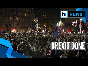 Brexit: UK formally leaves the European Union, supporters celebrate