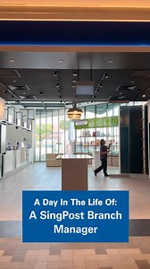 3.2K views · 89 reactions | Say hello to Nora, branch manager at the Pasir Ris Post Office!​ In this episode of ‘A Day In The Life Of’, we explore the behind-the-scenes of what the job entails. | Singapore Post | Facebook