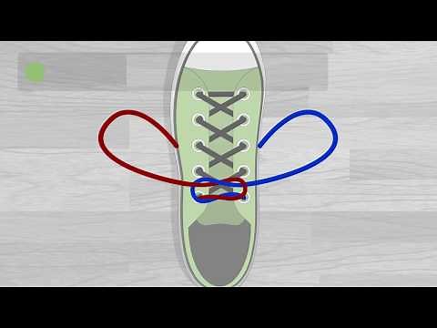 How to To Tie Your Shoes Using The Circle Technique